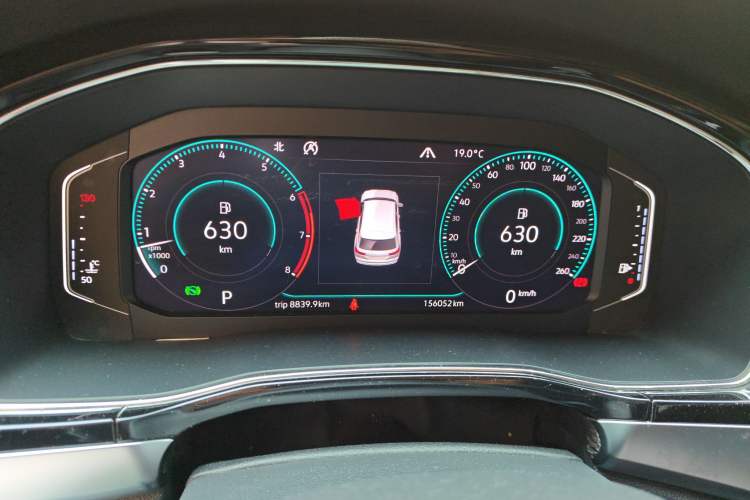 Used Volkswagen Teramont X 2019 380TSI Four-Wheel Drive Prestige Luxury Edition Instrument Cluster