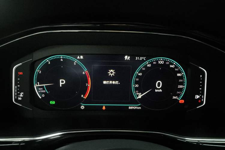 Used Volkswagen Teramont X 2019 380TSI Four-Wheel Drive Prestige Luxury Edition Instrument Cluster