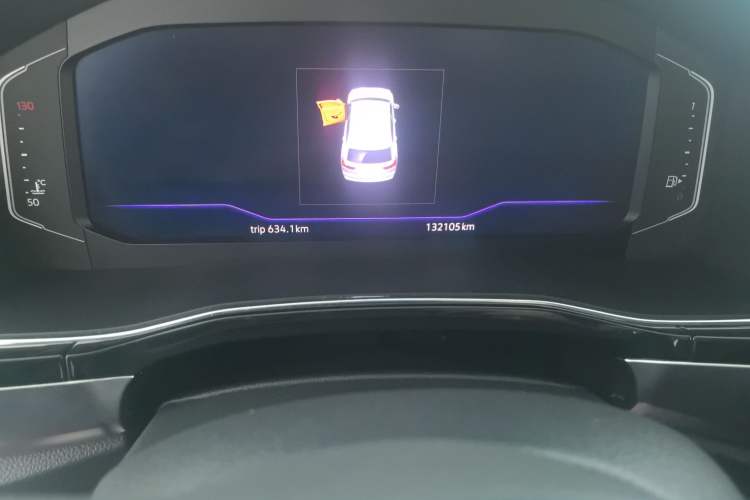Used Volkswagen Teramont X 2019 380TSI Four-Wheel Drive Prestige Luxury Edition Odometer Close Up