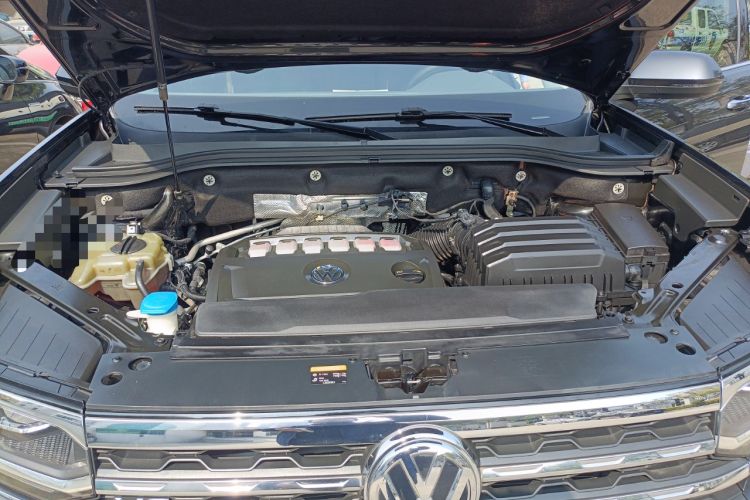 Used Volkswagen Teramont X 2019 530 V6 Four-Wheel Drive Prestige Luxury Edition Engine Bay