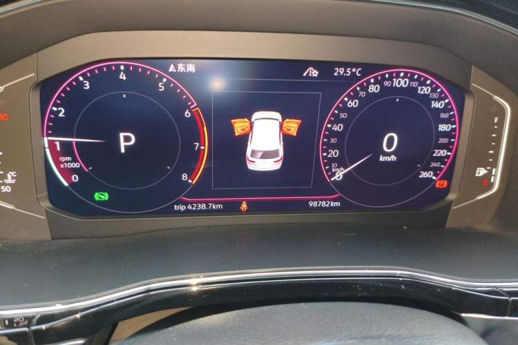 Used Volkswagen Teramont X 2019 380TSI Four-Wheel Drive Prestige Luxury Edition Instrument Cluster