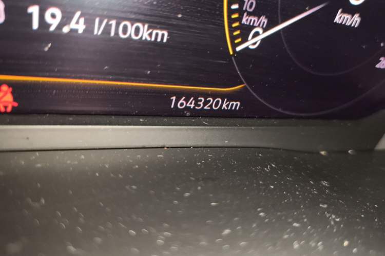 Used Volkswagen Teramont X 2019 380TSI Four-Wheel Drive Luxury Edition Odometer Close Up