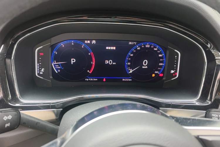 Used Volkswagen Teramont X 2019 330TSI Two-Wheel-Drive Prestige Luxury Edition Instrument Cluster