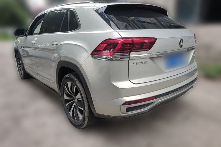 Used Volkswagen Teramont X 2019 330TSI Two-Wheel-Drive Prestige Luxury Edition Rear Left 45 Deg