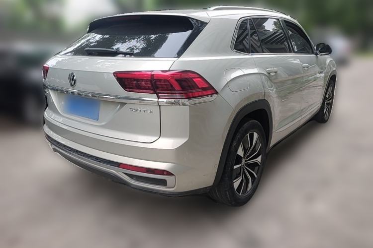 Used Volkswagen Teramont X 2019 330TSI Two-Wheel-Drive Prestige Luxury Edition Rear Right 45 Deg