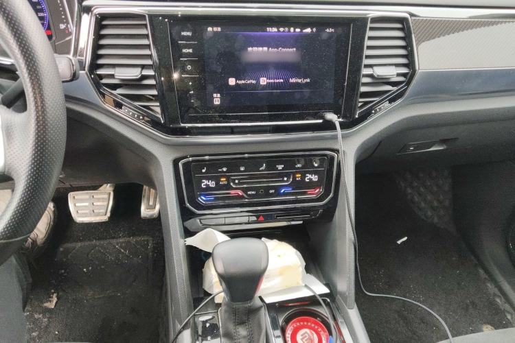 Used Volkswagen Teramont X 2019 380TSI Four-Wheel Drive Prestige Luxury Edition Audio And AC Panel