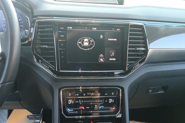 Used Volkswagen Teramont X 2019 530 V6 Four-Wheel Drive Prestige Flagship Edition Audio And AC Panel