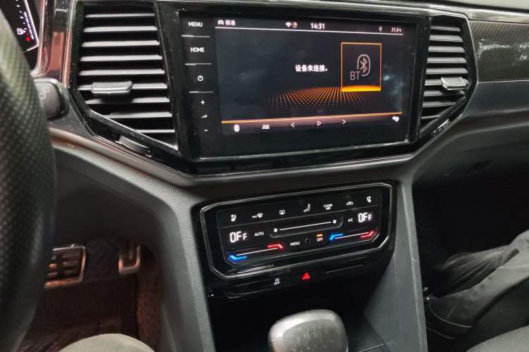 Used Volkswagen Teramont X 2019 530 V6 Four-Wheel Drive Prestige Flagship Edition Audio And AC Panel