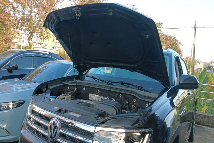 Used Volkswagen Teramont X 2019 530 V6 Four-Wheel Drive Prestige Flagship Edition Engine Bay