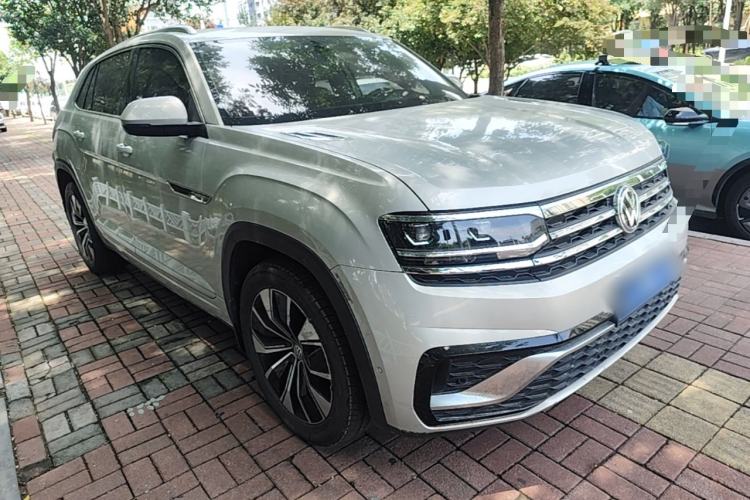 Used Volkswagen Teramont X 2019 330TSI Two-Wheel-Drive Prestige Luxury Edition Front Right 45 Deg