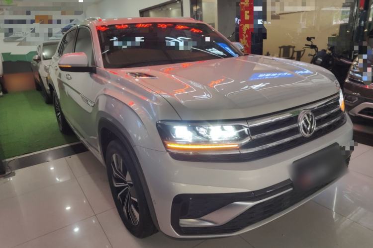 Used Volkswagen Teramont X 2019 380TSI Four-Wheel Drive Prestige Luxury Edition Front Right 45 Deg