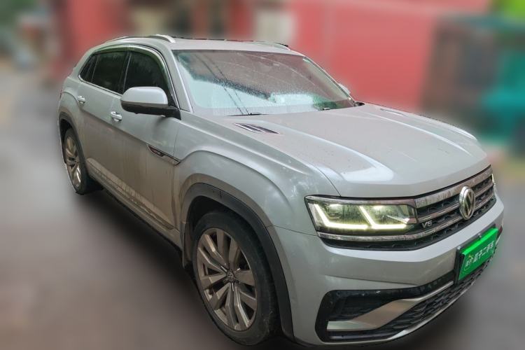 Used Volkswagen Teramont X 2019 530 V6 Four-Wheel Drive Prestige Flagship Edition Front Right 45 Deg