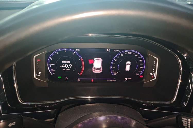Used Volkswagen Teramont X 2019 380TSI Four-Wheel Drive Prestige Luxury Edition Instrument Cluster