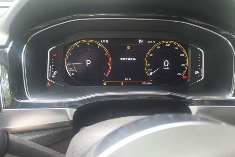 Used Volkswagen Teramont X 2019 380TSI Four-Wheel Drive Luxury Edition Instrument Cluster