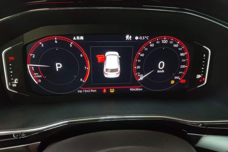 Used Volkswagen Teramont X 2019 380TSI Four-Wheel Drive Prestige Luxury Edition Instrument Cluster