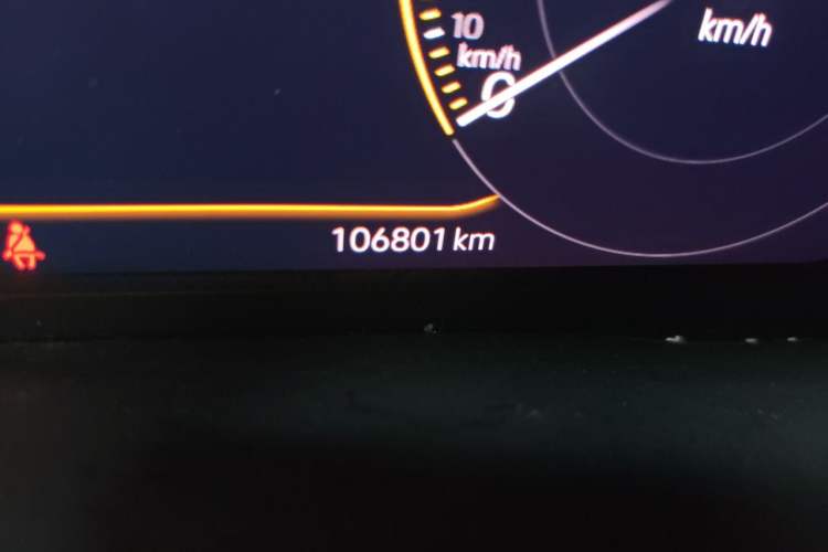 Used Volkswagen Teramont X 2019 530 V6 Four-Wheel Drive Prestige Flagship Edition Odometer Close Up