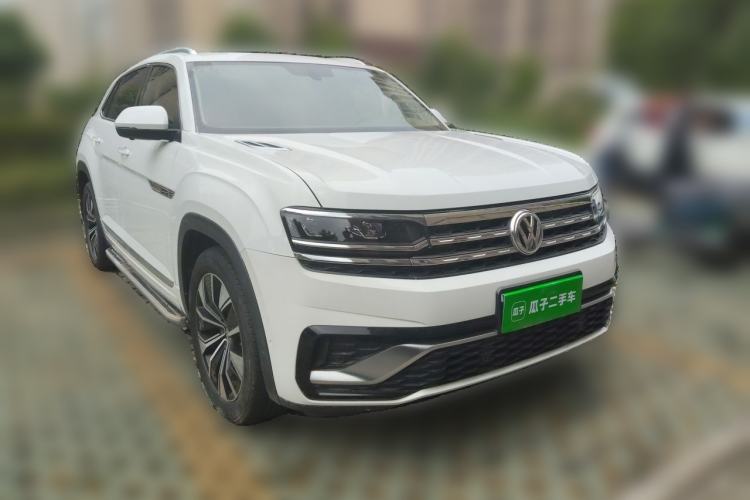 Used Volkswagen Teramont X 2019 330TSI Two-Wheel-Drive Prestige Luxury Edition Front Right 45 Deg