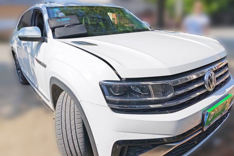 Used Volkswagen Teramont X 2019 380TSI Four-Wheel Drive Prestige Luxury Edition Front Right 45 Deg