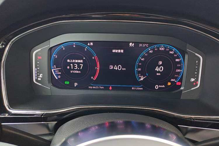 Used Volkswagen Teramont X 2019 380TSI Four-Wheel Drive Prestige Luxury Edition Instrument Cluster