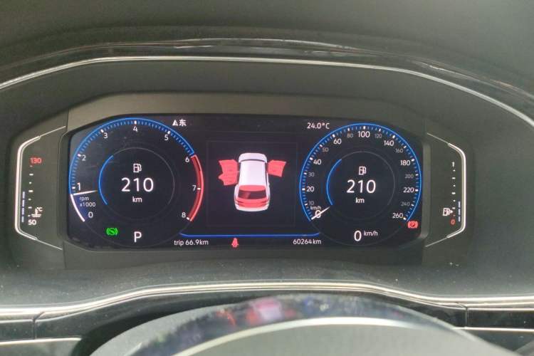Used Volkswagen Teramont X 2019 330TSI Two-Wheel-Drive Prestige Luxury Edition Instrument Cluster