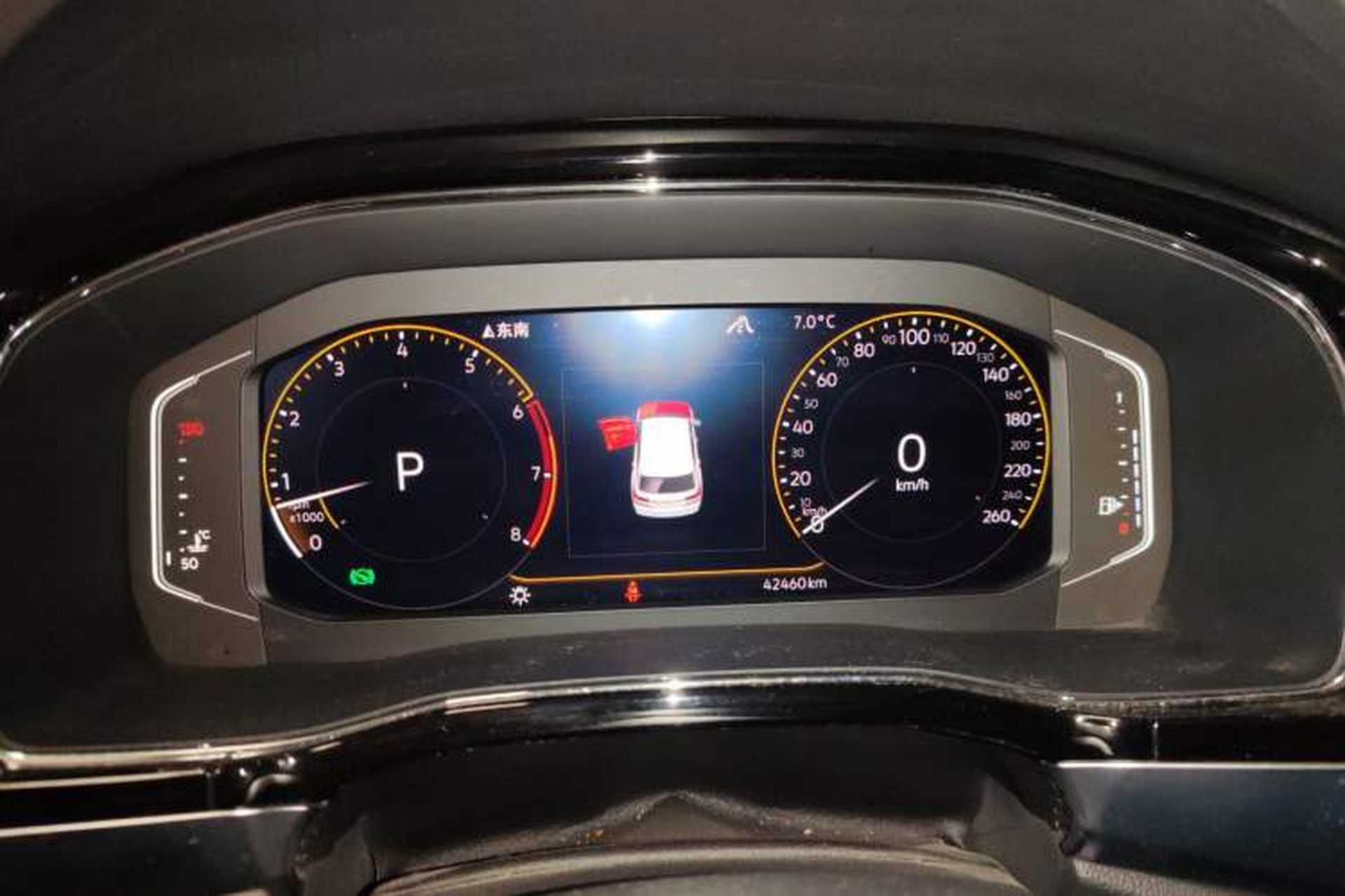 Used Volkswagen Teramont X 2019 380TSI Four-Wheel Drive Luxury Edition Instrument Cluster