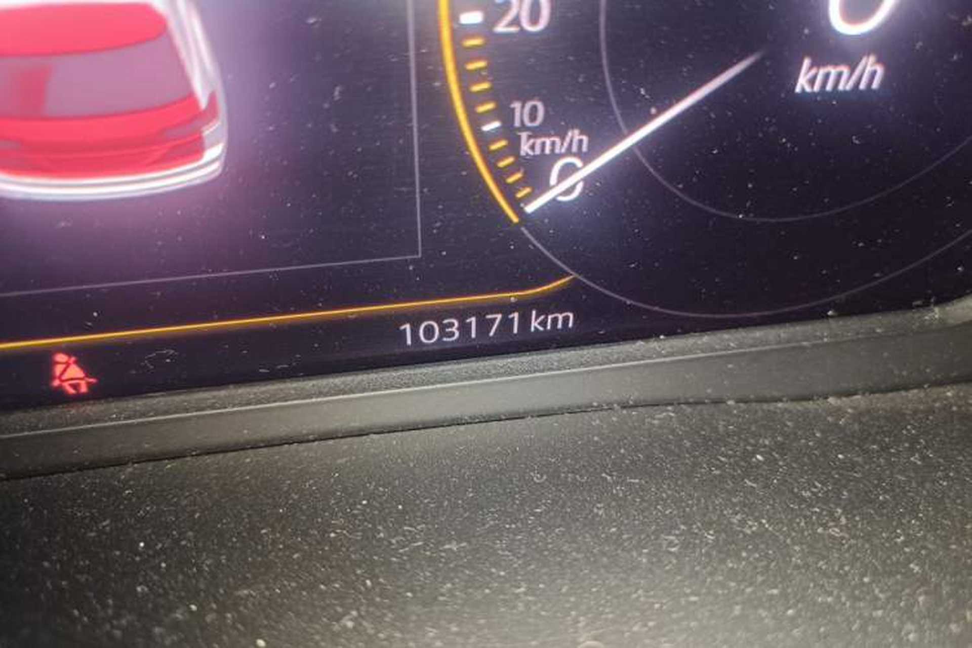 Used Volkswagen Teramont X 2019 380TSI Four-Wheel Drive Luxury Edition Odometer Close Up