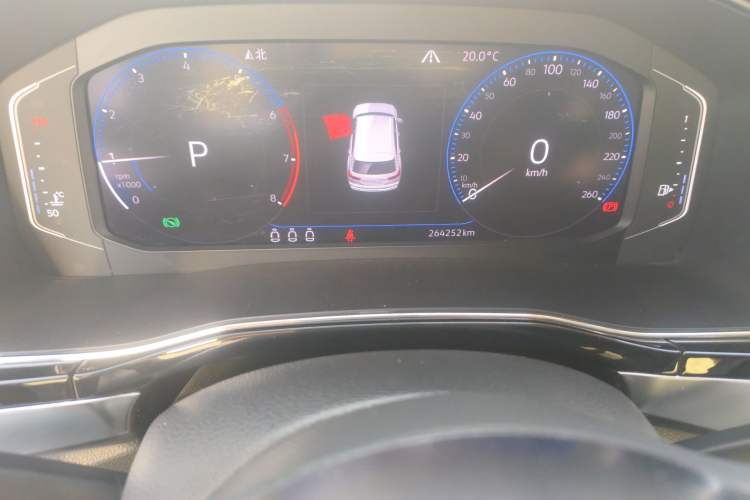 Used Volkswagen Teramont X 2019 380TSI Four-Wheel Drive Prestige Luxury Edition Odometer Close Up
