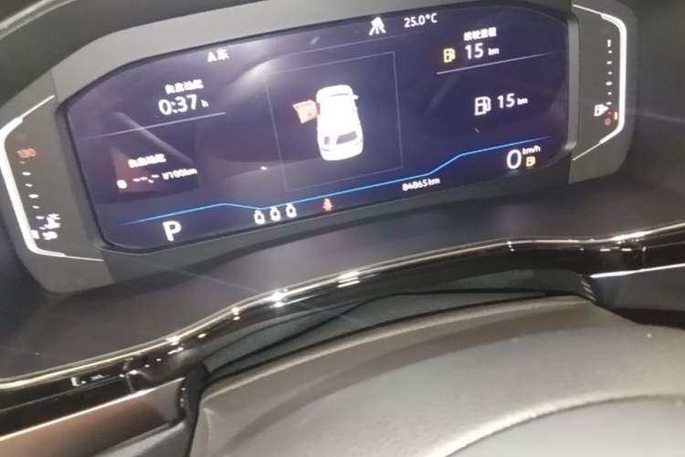 Used Volkswagen Teramont X 2019 380TSI Four-Wheel Drive Prestige Luxury Edition Odometer Close Up