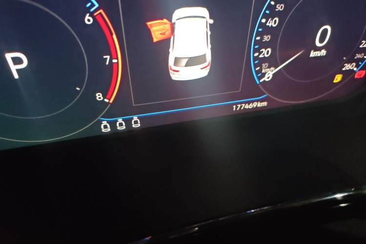Used Volkswagen Teramont X 2019 380TSI Four-Wheel Drive Prestige Luxury Edition Odometer Close Up