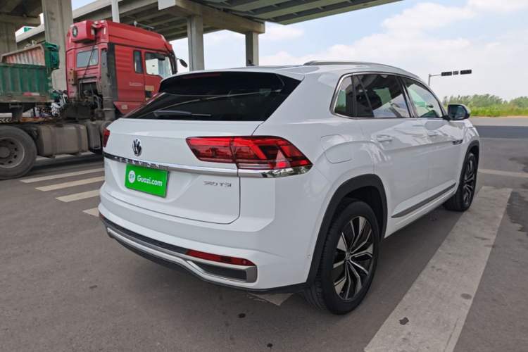 Used Volkswagen Teramont X 2019 380TSI Four-Wheel Drive Prestige Luxury Edition Rear Right 45 Deg