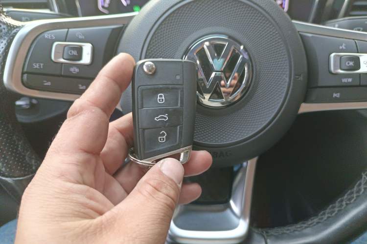 Used Volkswagen Teramont X 2019 380TSI Four-Wheel Drive Prestige Luxury Edition Vehicle Key