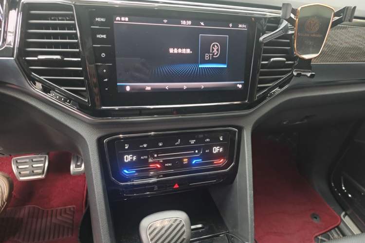 Used Volkswagen Teramont X 2019 530 V6 Four-Wheel Drive Prestige Flagship Edition Audio And AC Panel