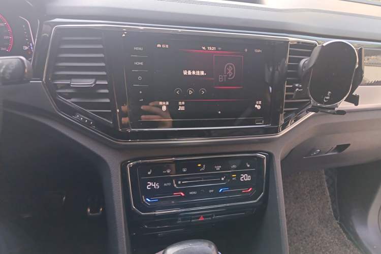 Used Volkswagen Teramont X 2019 380TSI Four-Wheel Drive Prestige Luxury Edition Audio And AC Panel