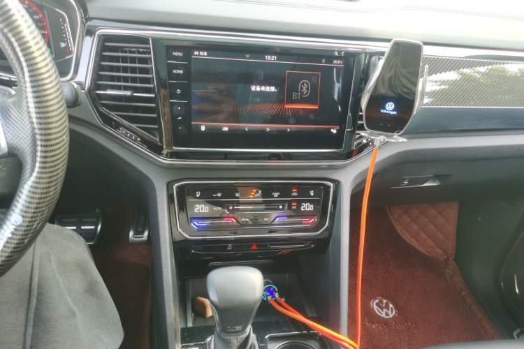 Used Volkswagen Teramont X 2019 530 V6 Four-Wheel Drive Prestige Flagship Edition Audio And AC Panel