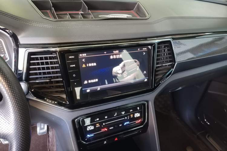 Used Volkswagen Teramont X 2019 530 V6 Four-Wheel Drive Prestige Flagship Edition Audio And AC Panel