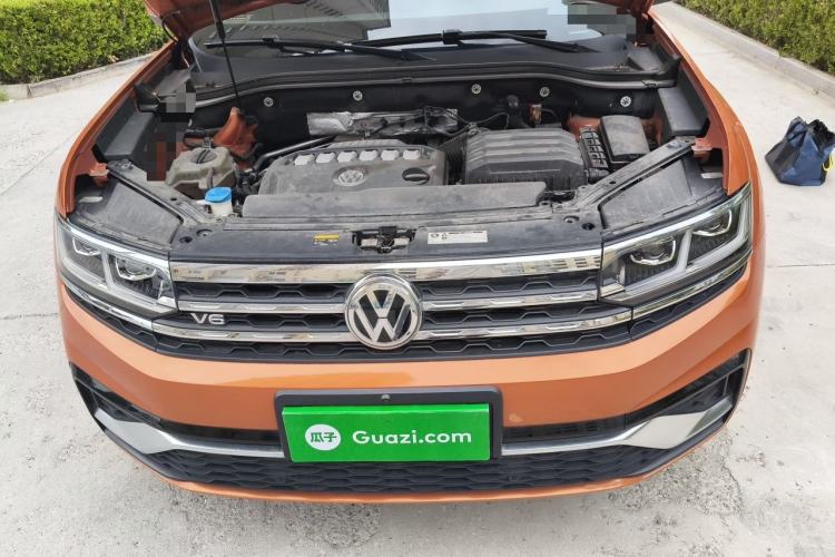 Used Volkswagen Teramont X 2019 530 V6 Four-Wheel Drive Prestige Flagship Edition Engine Bay