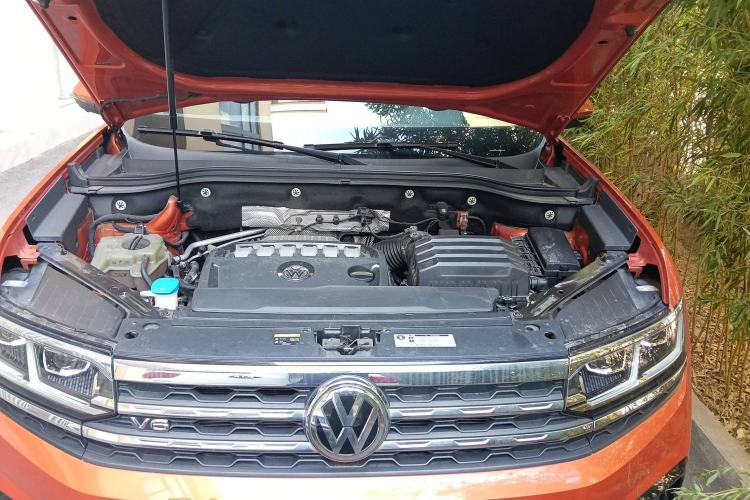 Used Volkswagen Teramont X 2019 530 V6 Four-Wheel Drive Prestige Flagship Edition Engine Bay
