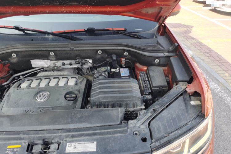 Used Volkswagen Teramont X 2019 530 V6 Four-Wheel Drive Prestige Flagship Edition Engine Bay Left