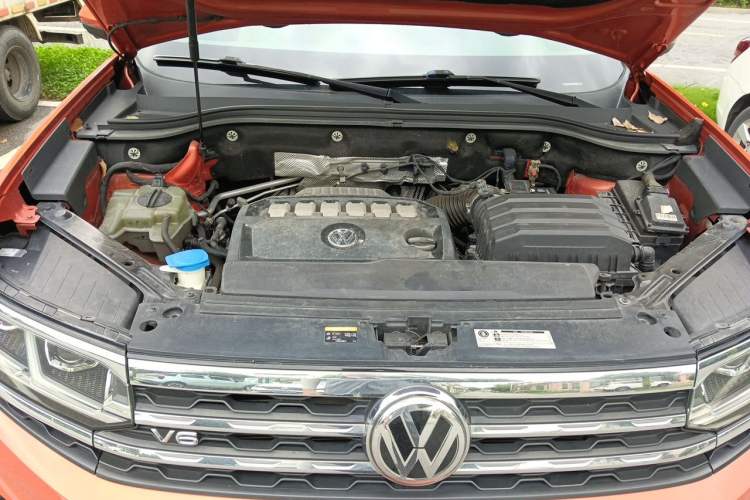 Used Volkswagen Teramont X 2019 530 V6 Four-Wheel Drive Prestige Flagship Edition Engine Bay