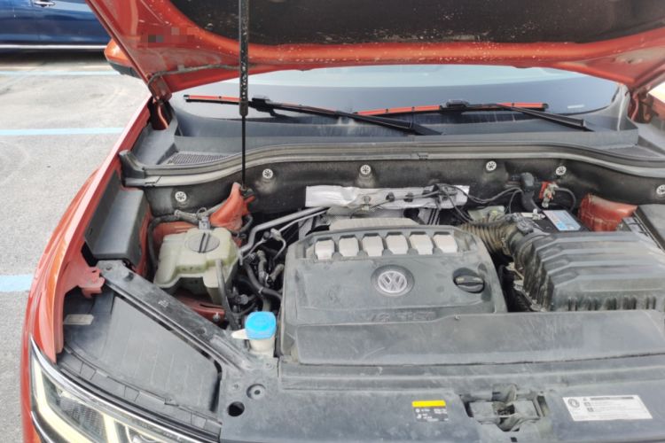 Used Volkswagen Teramont X 2019 530 V6 Four-Wheel Drive Prestige Flagship Edition Engine Bay Right
