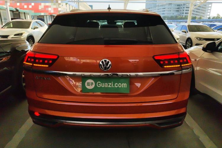 Used Volkswagen Teramont X 2019 530 V6 Four-Wheel Drive Prestige Flagship Edition Exterior 4