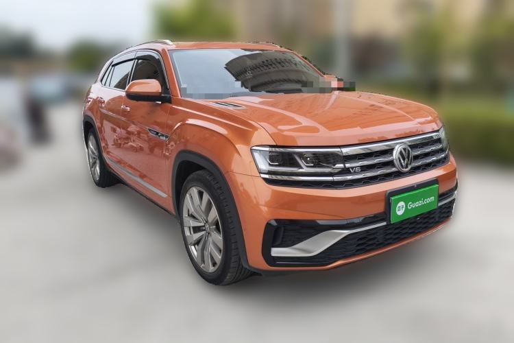 Used Volkswagen Teramont X 2019 530 V6 Four-Wheel Drive Prestige Flagship Edition Front Right 45 Deg