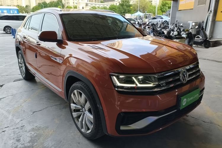 Used Volkswagen Teramont X 2019 530 V6 Four-Wheel Drive Prestige Flagship Edition Front Right 45 Deg