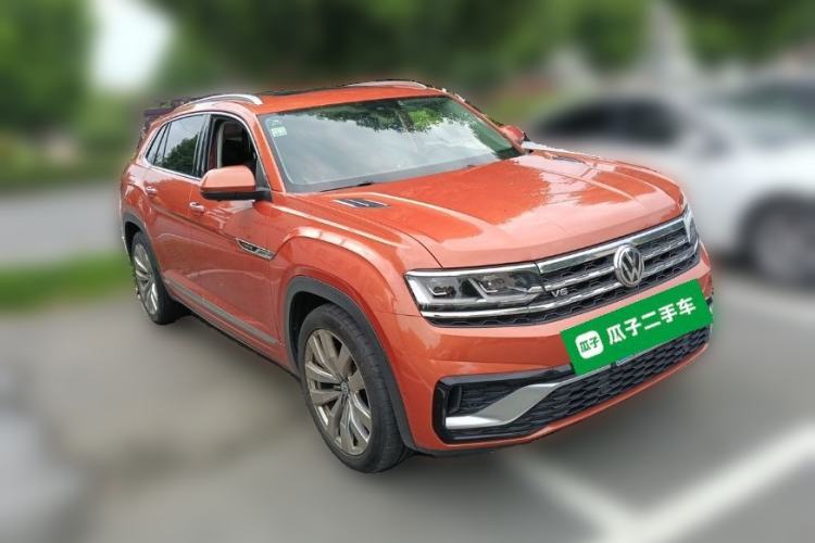 Used Volkswagen Teramont X 2019 530 V6 Four-Wheel Drive Prestige Flagship Edition Front Right 45 Deg