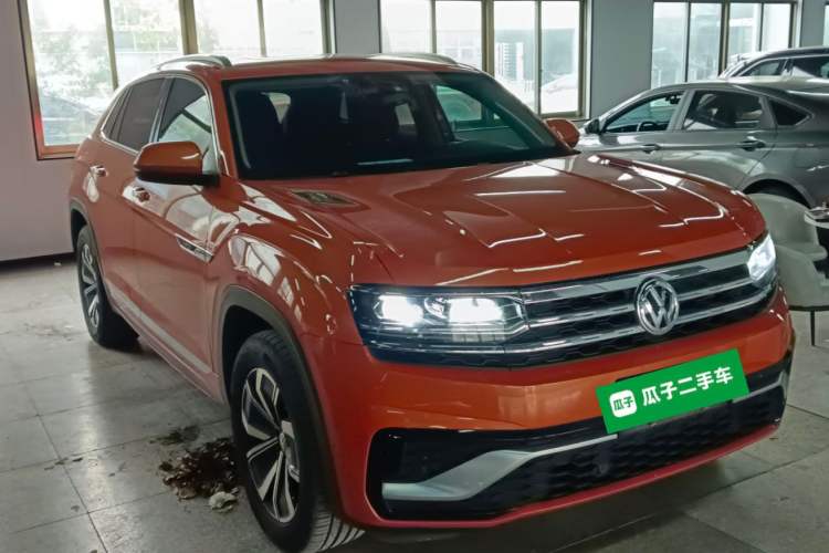 Used Volkswagen Teramont X 2019 380TSI Four-Wheel Drive Luxury Edition Front Right 45 Deg
