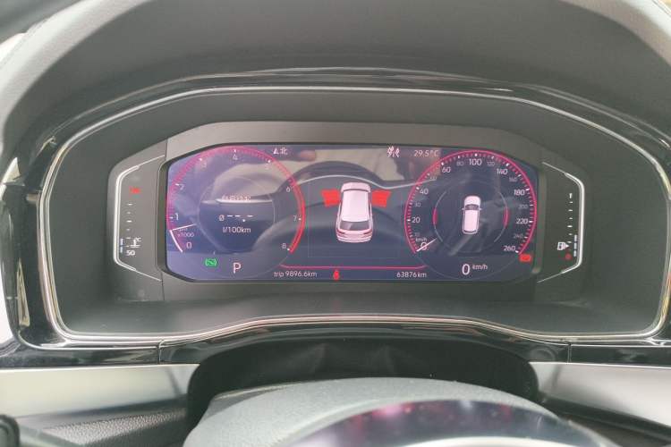 Used Volkswagen Teramont X 2019 530 V6 Four-Wheel Drive Prestige Flagship Edition Instrument Cluster