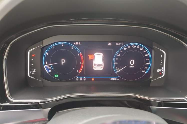 Used Volkswagen Teramont X 2019 530 V6 Four-Wheel Drive Prestige Flagship Edition Instrument Cluster