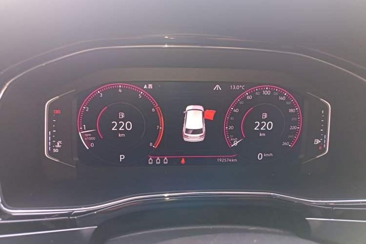 Used Volkswagen Teramont X 2019 380TSI Four-Wheel Drive Prestige Luxury Edition Instrument Cluster