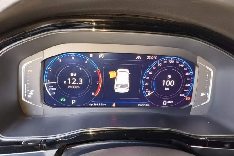 Used Volkswagen Teramont X 2019 530 V6 Four-Wheel Drive Prestige Flagship Edition Instrument Cluster