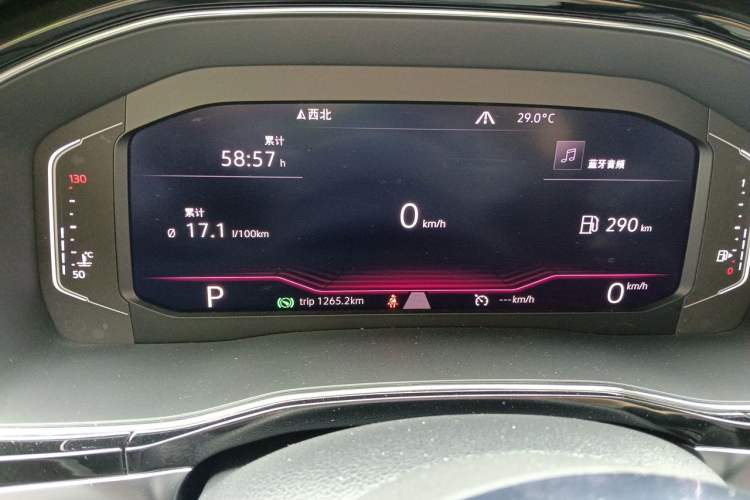 Used Volkswagen Teramont X 2019 530 V6 Four-Wheel Drive Prestige Flagship Edition Instrument Cluster